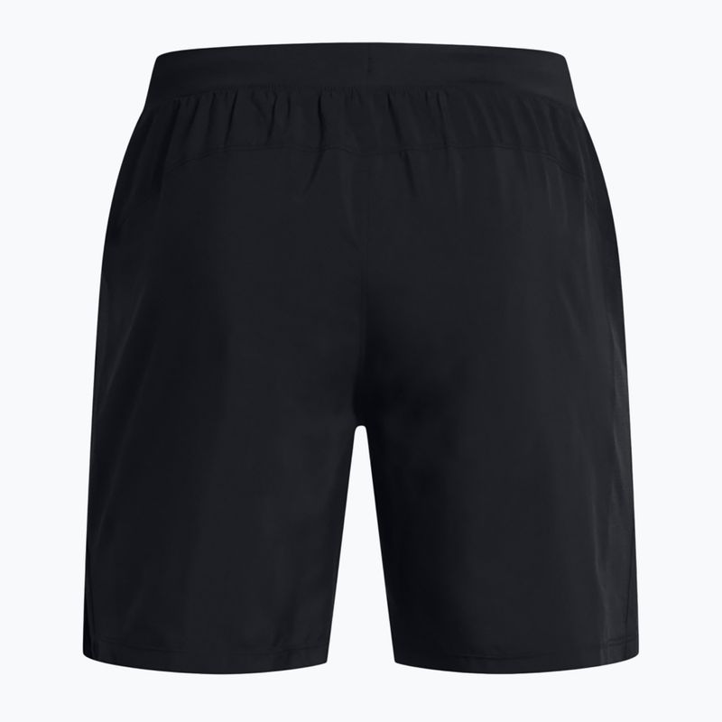 Pánské běžecké šortky  Under Armour Launch 7" black/black/reflective 7