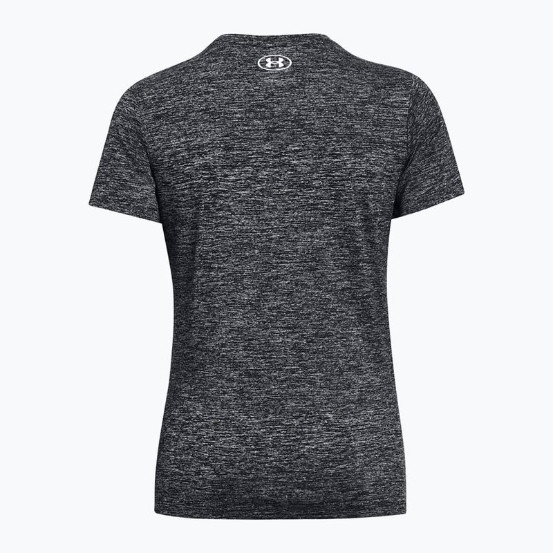 Dámské tréninkové tričko Under Armour Tech C-Twist black/white 2