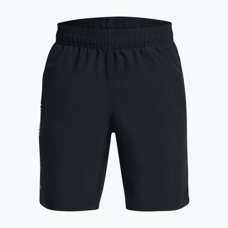 Dětské tréninkové šortky Under Armour Woven Wordmark black