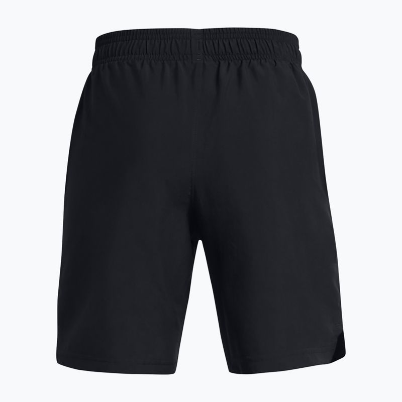 Dětské tréninkové šortky Under Armour Woven Wordmark black 2
