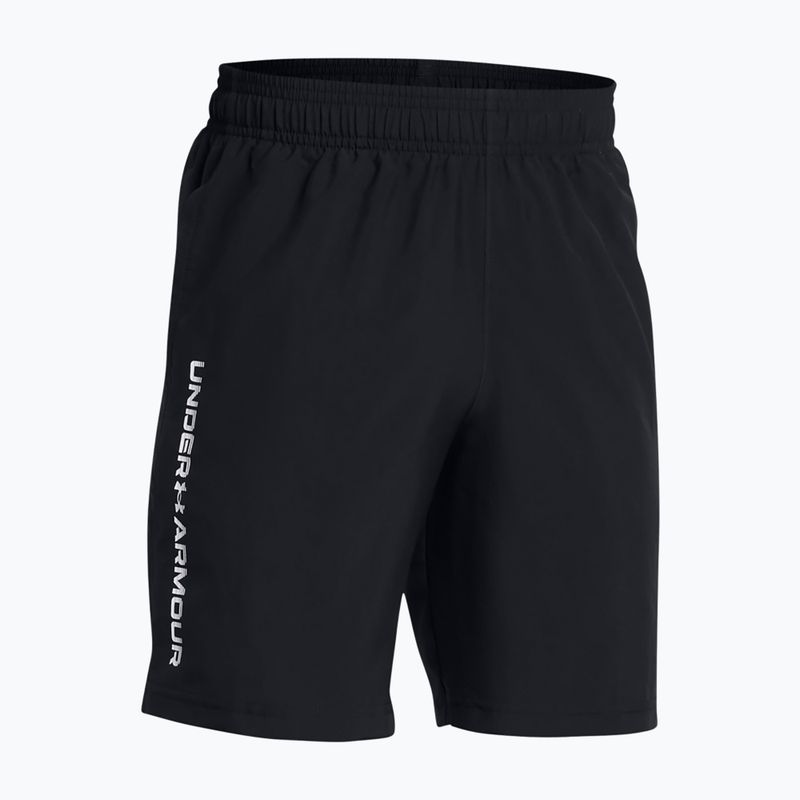 Dětské tréninkové šortky Under Armour Woven Wordmark black 3