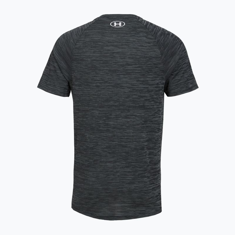 Pánské tréninkové tričko Under Armour Tech Textured black/white 2