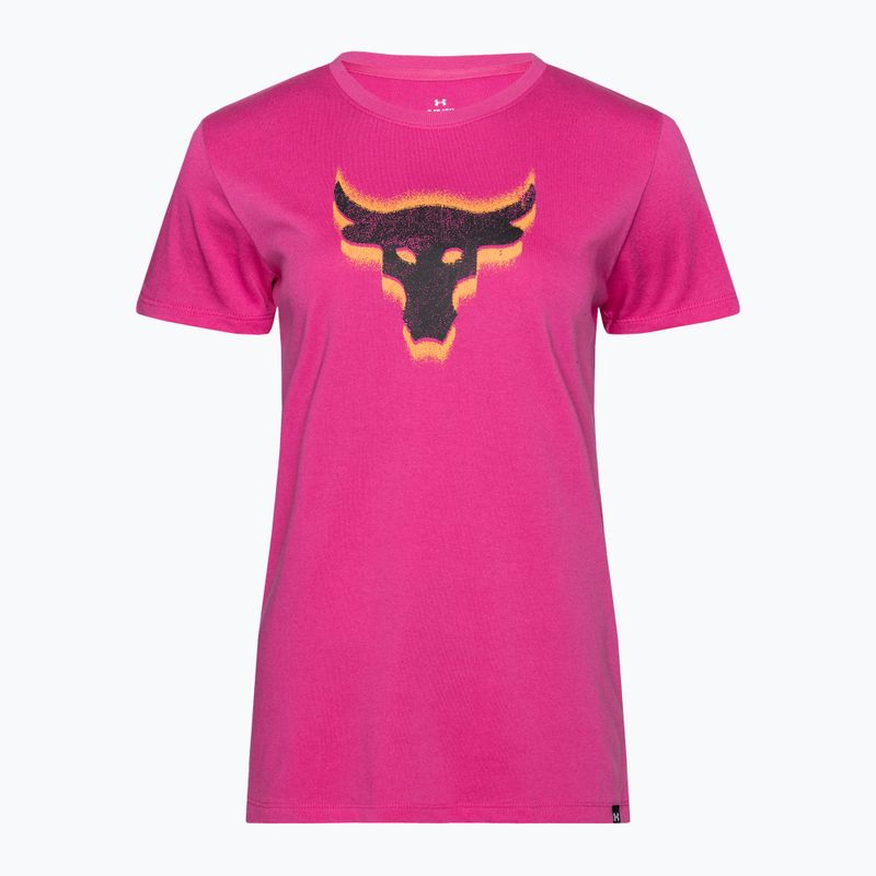 Dámské sportovní tričko Under Armour Project Underground Core T astro pink/black