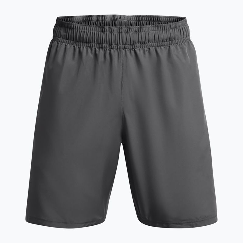 Pánské tréninkové šortky Under Armour Woven Wordmark castlerock/white 5