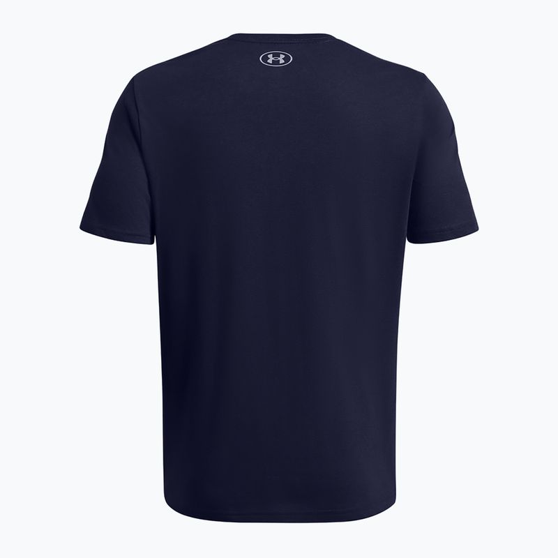 Pánské tréninkové tričko Under Armour GL Foundation Update midnight navy/royal/mod gray 2