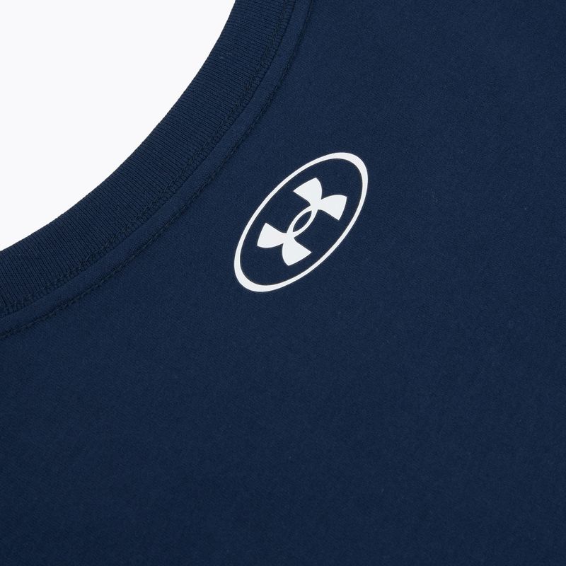 Pánské tréninkové tričko Under Armour Sportstyle Logo Update Academy/White 6