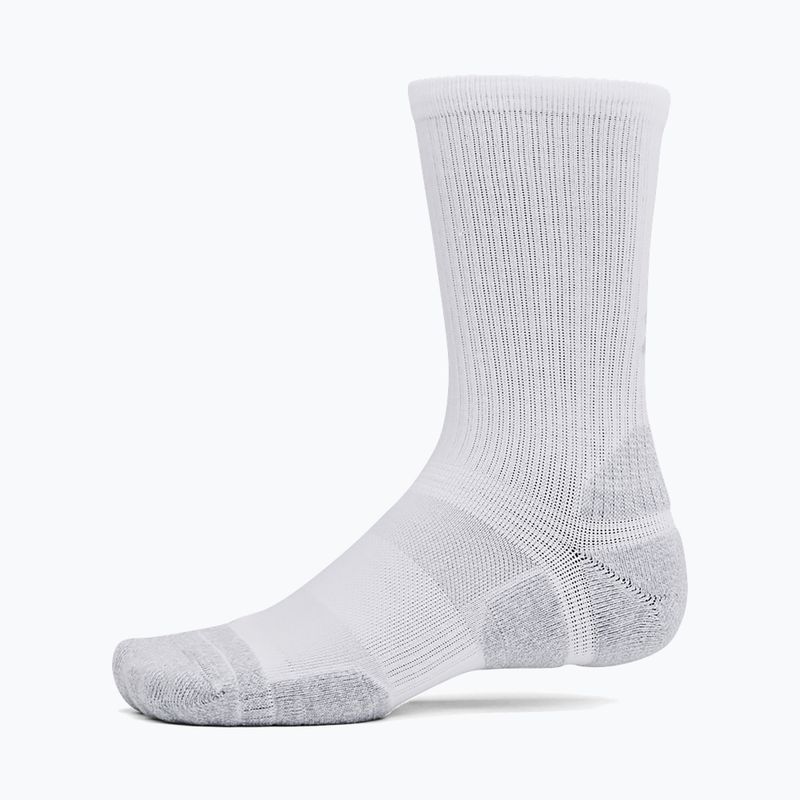 Ponožky Under Armour Perf Tech Pro 3 Pack Crew white/white/mod gray 4