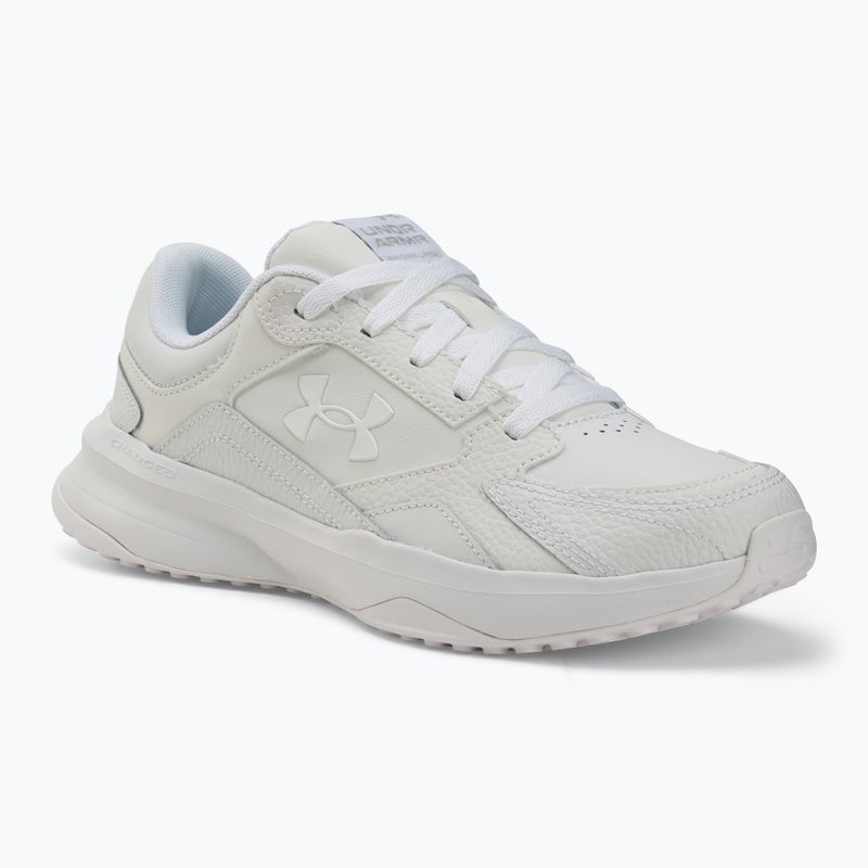 Pánské sportovní boty Under Armour Edge Leather white/white/halo gray