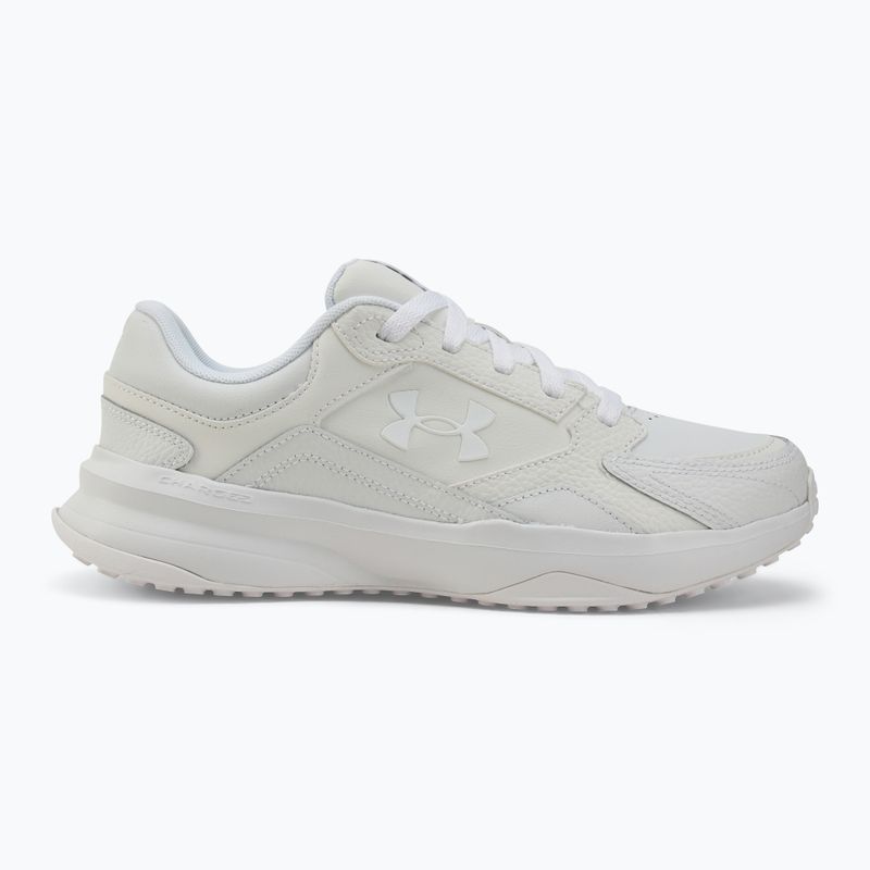 Pánské sportovní boty Under Armour Edge Leather white/white/halo gray 2