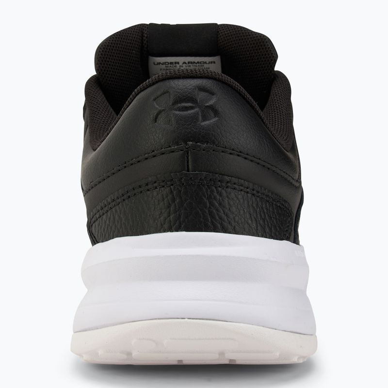 Pánské sportovní boty Under Armour Edge Leather black/black/white 6