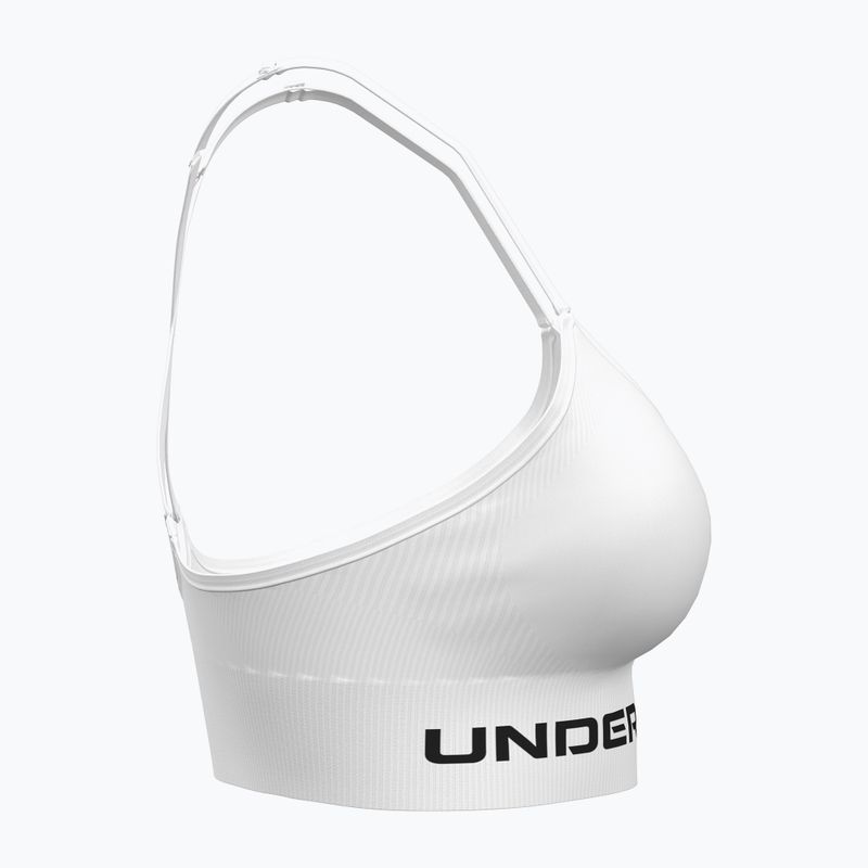 Sportovní podprsenka Under Armour Vanish Seamless Low white/black 3