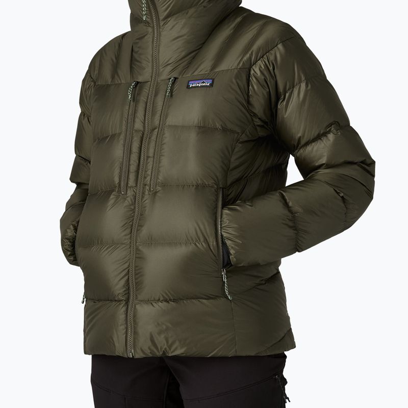 Dámská péřová bunda Patagonia Fitz Roy Down Hoody pine needle green 6
