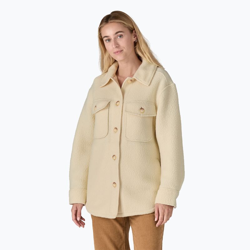 Dámská bunda Patagonia Retro Pile Shacket natural
