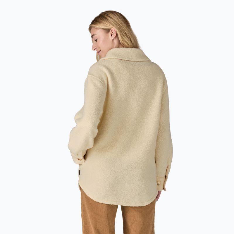 Dámská bunda Patagonia Retro Pile Shacket natural 3