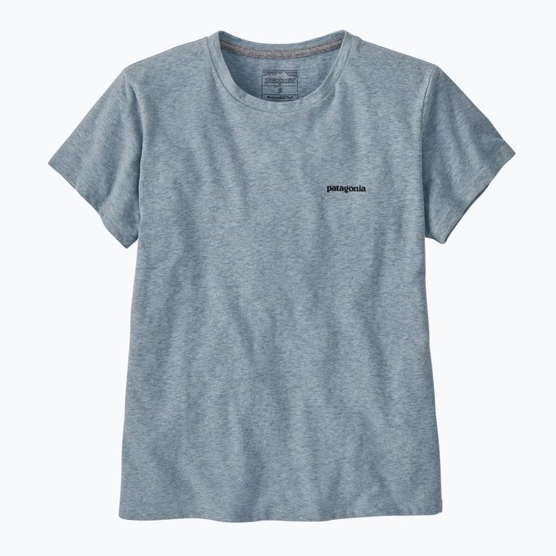 Dámské tričko Patagonia P-6 Logo Responsibili-Tee thermal blue