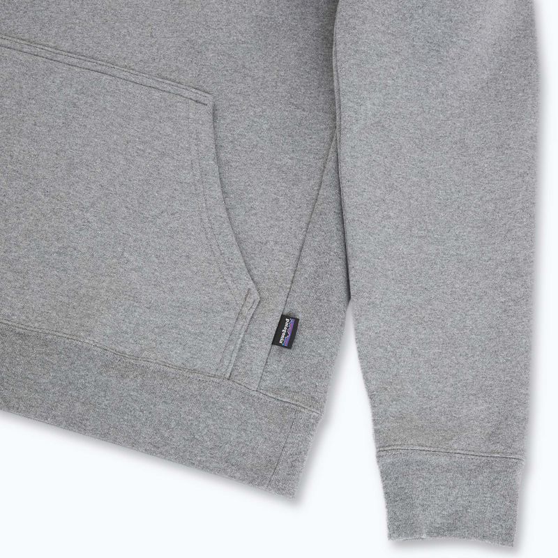 Pánská mikina Patagonia Chouinard Crest Uprisal Hoody gravel heather 4