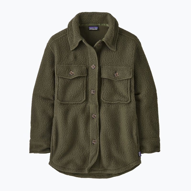 Dámská bunda Patagonia Retro Pile Shacket pine needle green 4