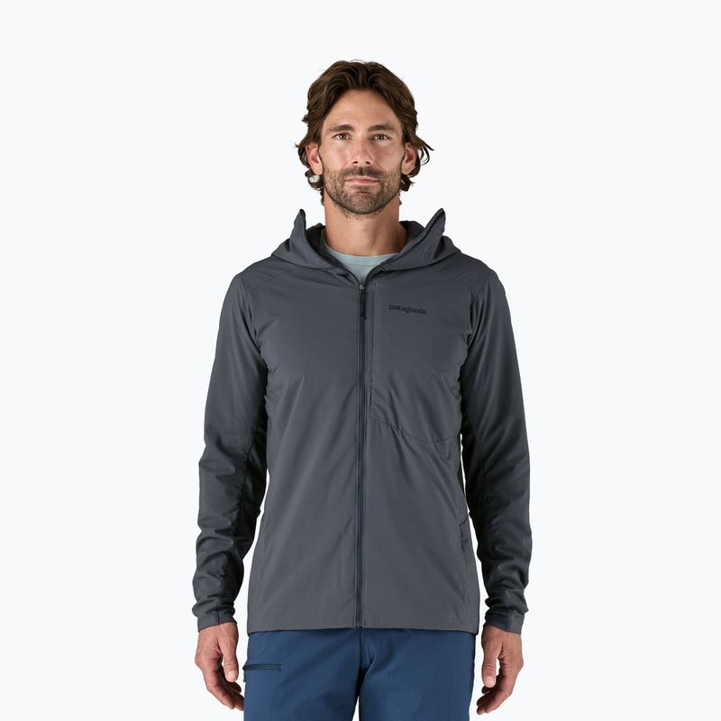 Pánská hybridní bunda Patagonia Nano-Air Ultralight Full-Zip Hoody smolder blue