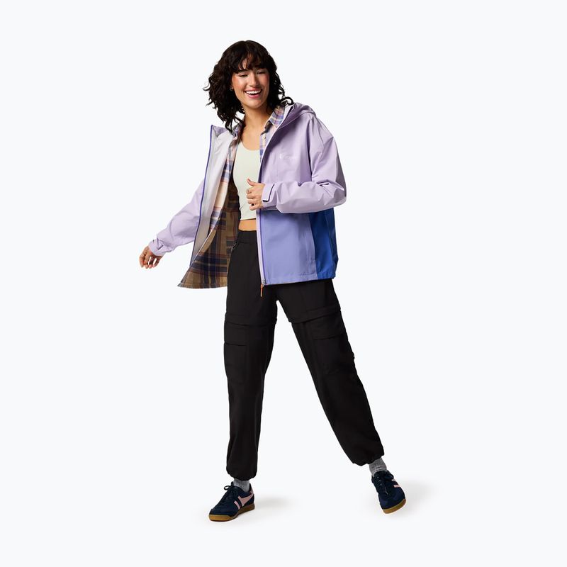 Dámská nepromokavá bunda Cotopaxi Cielo Rain moonbeam and aster 2