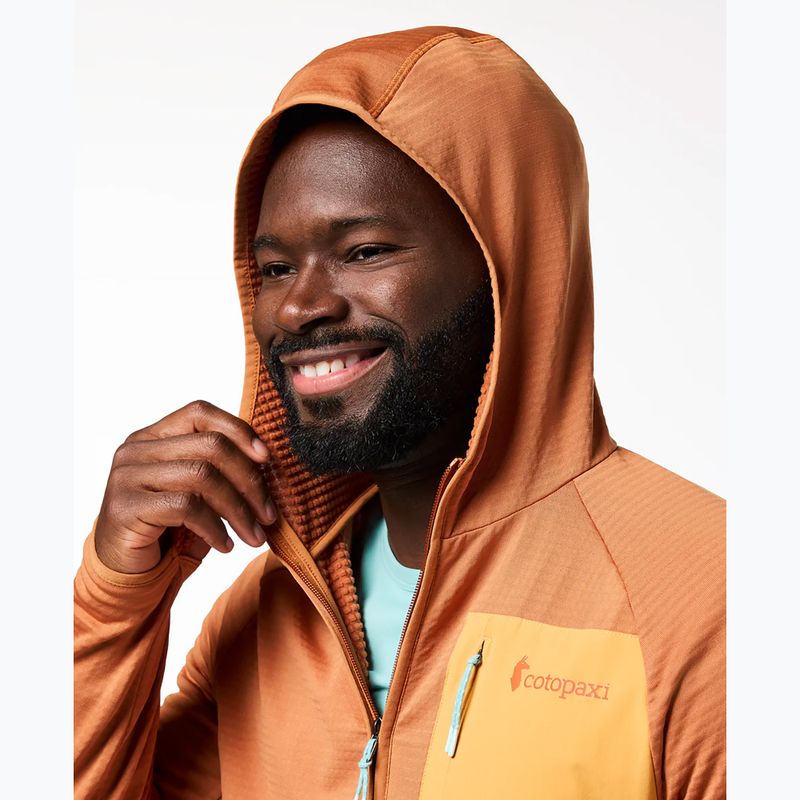 Pánská trekingová mikina Cotopaxi Otero Fleece Full-Zip Hooded whiskey 5
