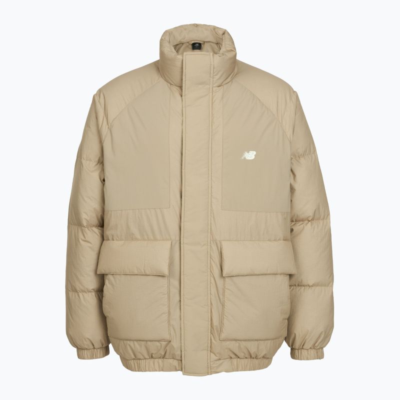 Pánská péřová bunda New Balance NBX Academy Mix Down beige 7