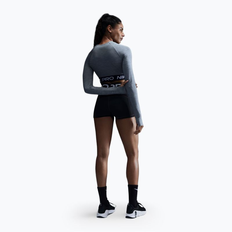 Dámské tréninkové tričko s dlouhým rukávem Nike Pro 365 Dri-Fit smoke grey/heather 3