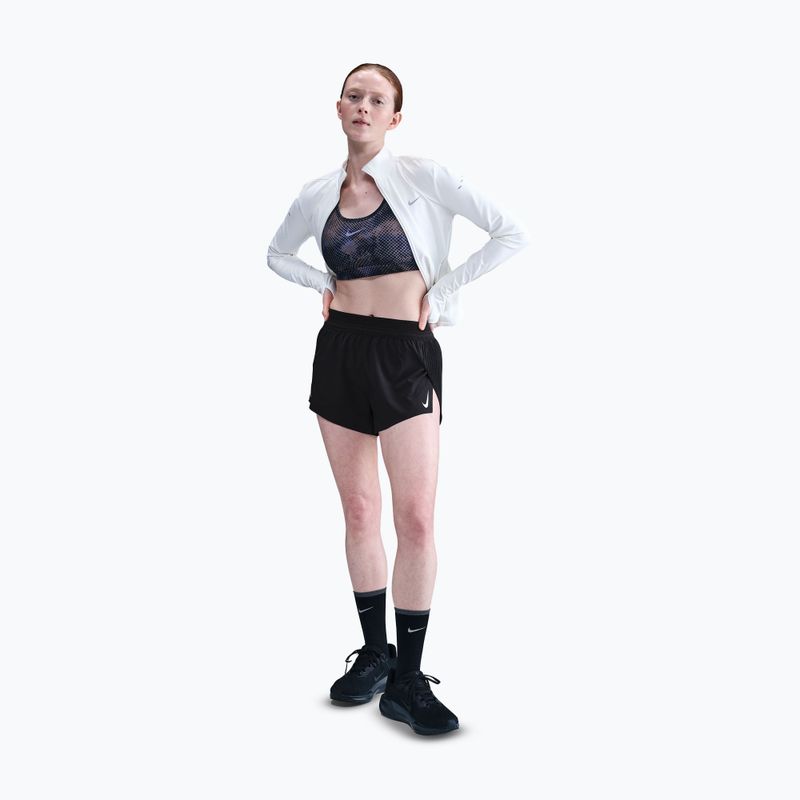 Dámské běžecké šortky Nike AeroSwift Dri-Fit ADV Mid-Rise 3" black/white