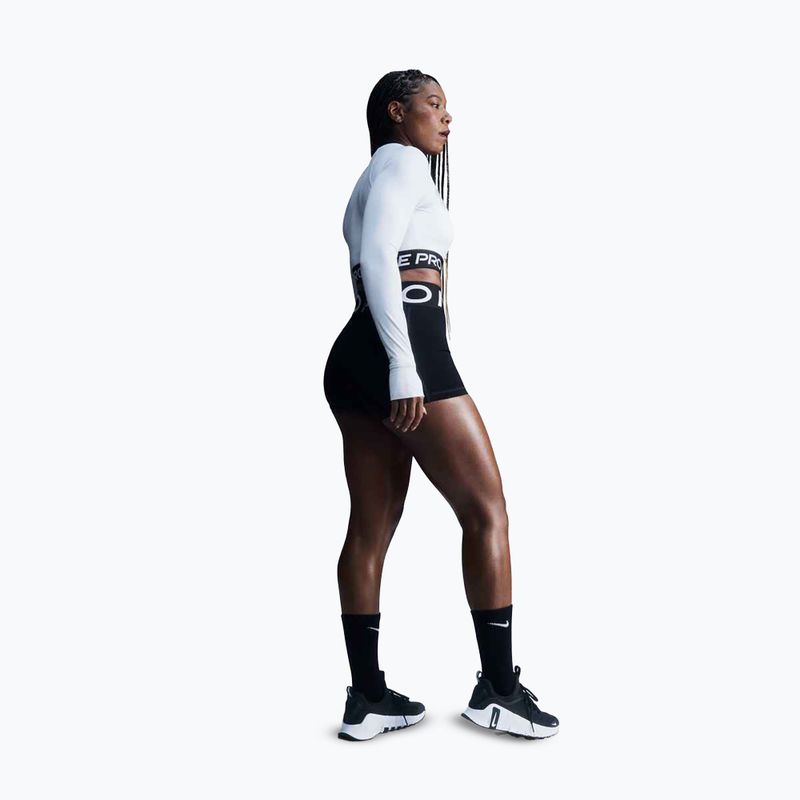 Dámský tréninkový top s dlouhým rukávem Nike Pro 365 Dri-Fit White/Black 6
