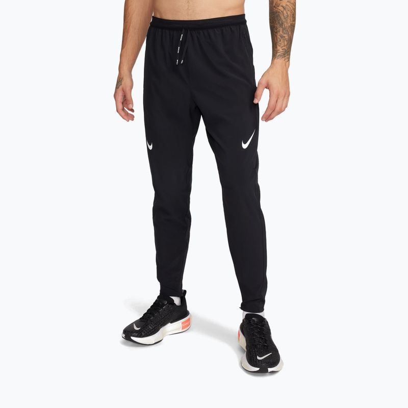 Pánské běžecké kalhoty Nike AeroSwift Dri-Fit ADV black/summit white