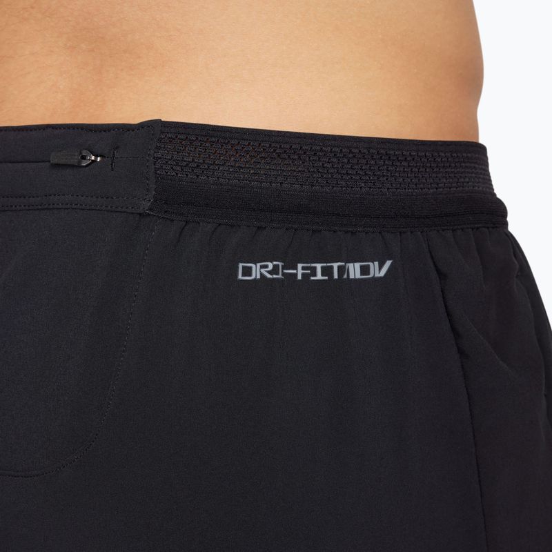 Pánské běžecké kalhoty Nike AeroSwift Dri-Fit ADV black/summit white 5