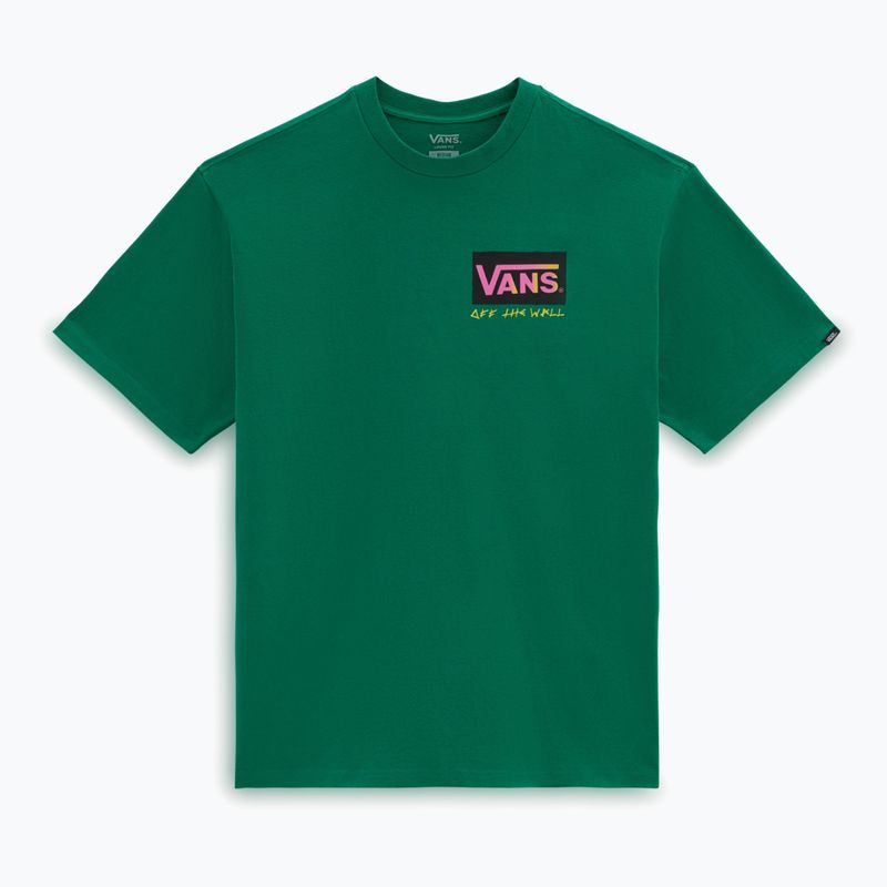 Pánské tričko Vans Landscape Surf Loose Ss verdant green