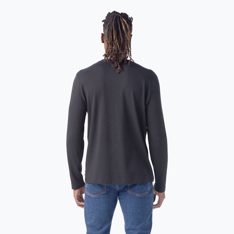 Pánské trekové tričko longsleeve Smartwool Perfect Crew black 2