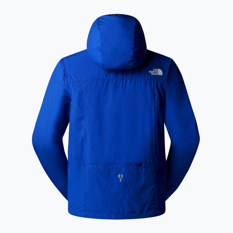 Pánská běžecká bunda The North Face Higher Run Wind 1/4 Zip tnf blue 5