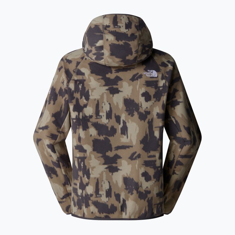 Pánská mikina The North Face Mountain Athletics Fleece Print cavern grey painted mou 5
