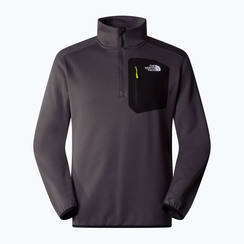 Pánská mikina The North Face Crest 1/4 Zip anthracite grey/ black 4