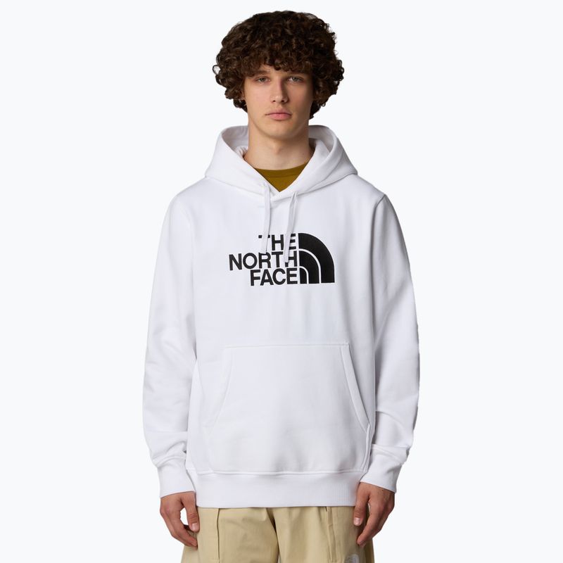 Pánská mikina The North Face Drew Peak Pullover Hoodie white/black