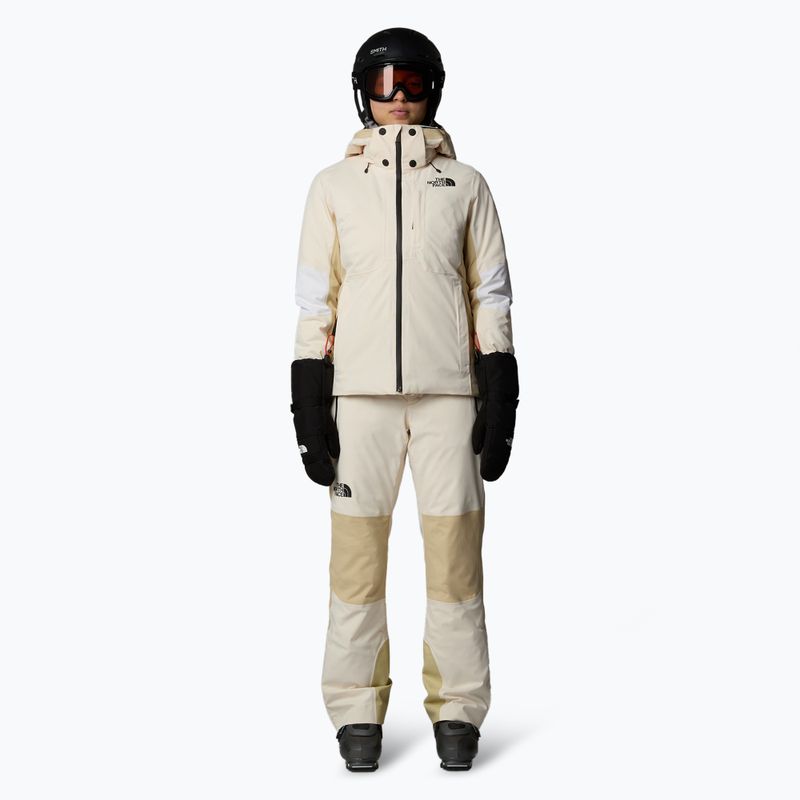 Dámské lyžařské kalhoty The North Face Lenado Short white dune 2