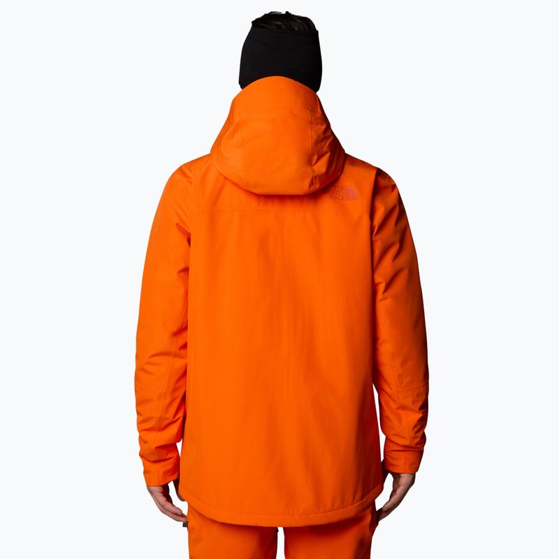 Pánská lyžařská bunda The North Face Descendit orange 3
