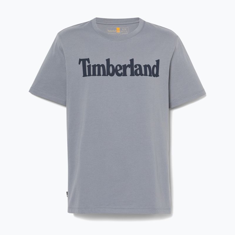 Pánské tričko Timberland Tfo Wordmark Logo folkstone grey 4