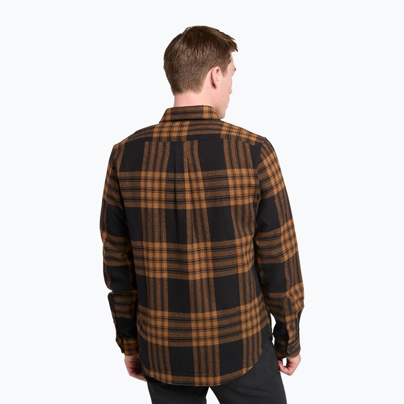 Pánská košile Timberland Solucell Plaid Shirt umber yd 3