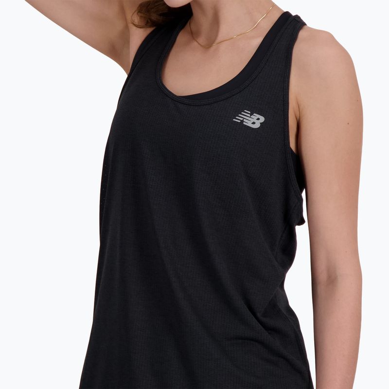 Dámské tílko tank top tričko New Balance Athletics Tank top tričko black 5