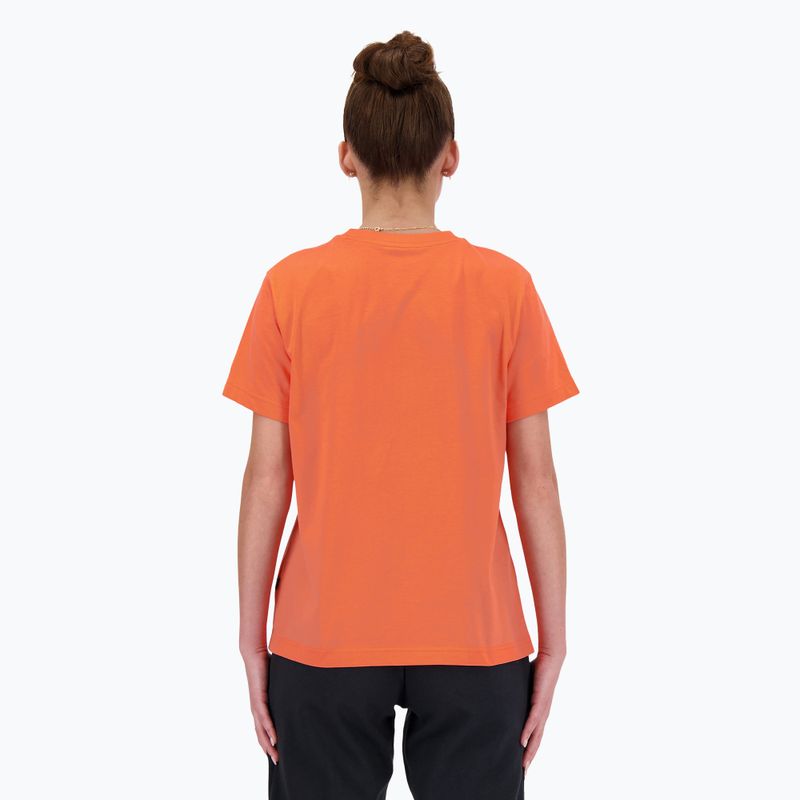 Dámské tričko New Balance Script Tee gulfred 2