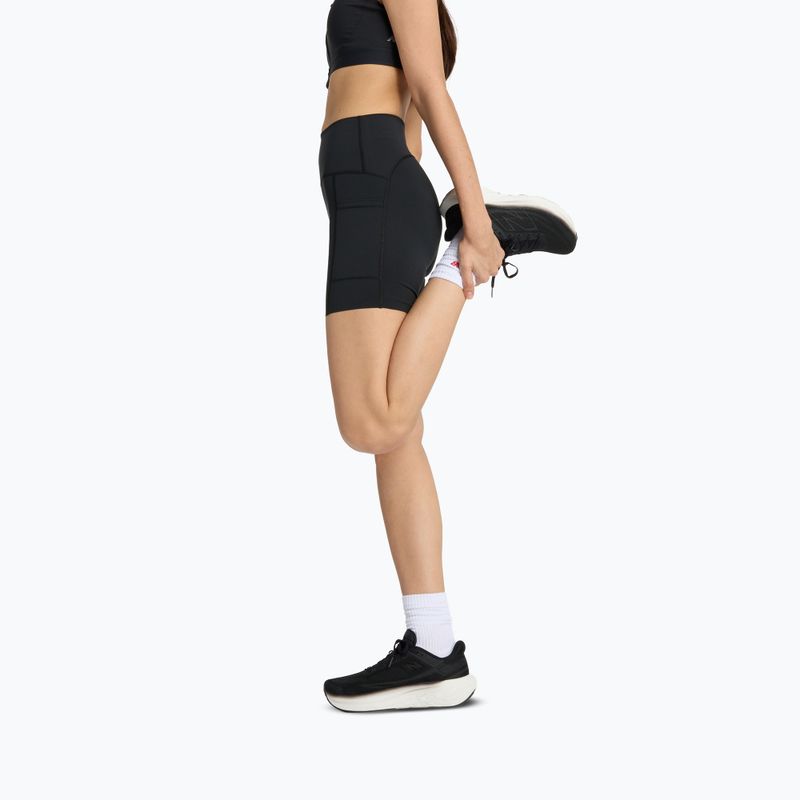 Dámské kraťasy New Balance Sleek Pocket High Rise 6" black 5
