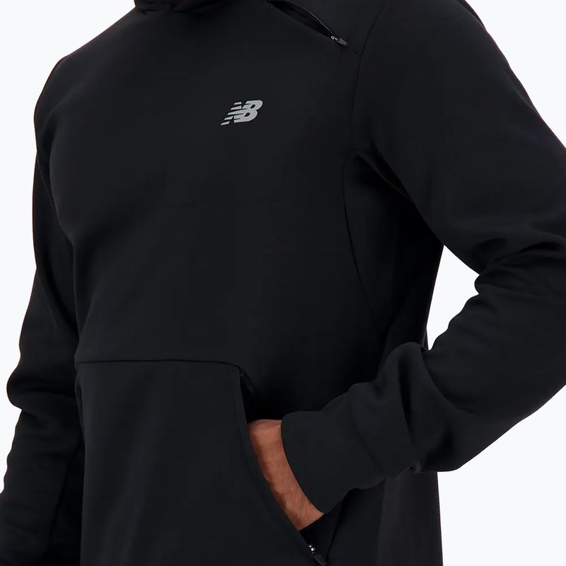 Pánská mikina New Balance Tech Knit Hoodie black 5