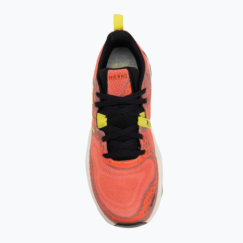 Dámské běžecké boty New Balance Fresh Foam X Hierro v8 orange/white/yellow 5