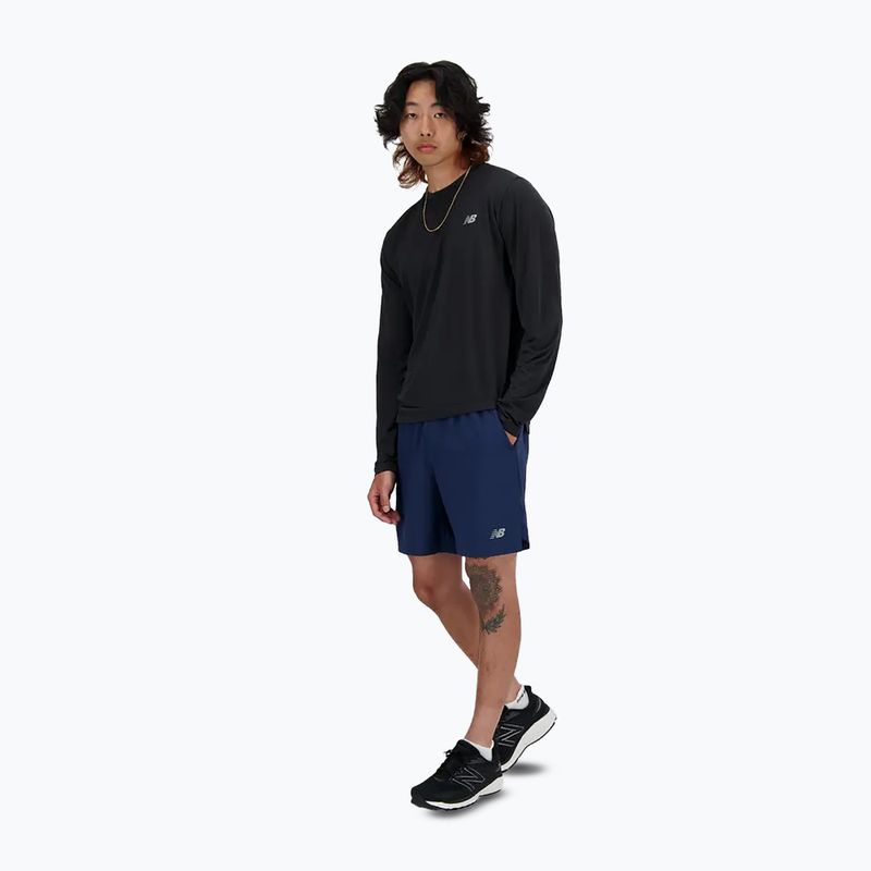 Pánské tričko Longsleeve New Balance Athletics black 2