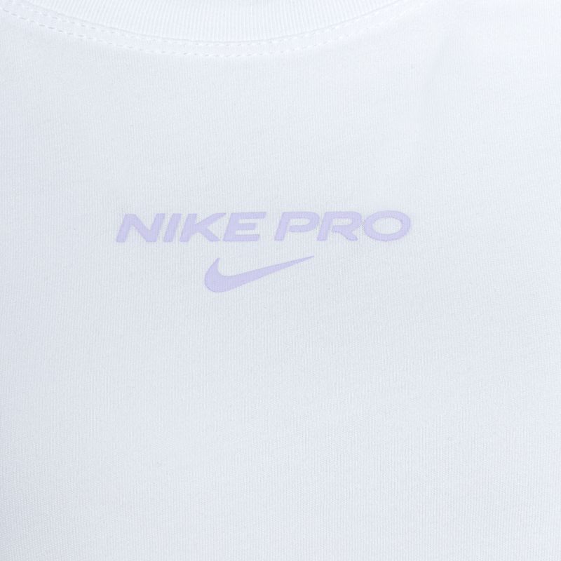 Dámské tréninkové tričko Nike Dri-Fit Pro bílé 3