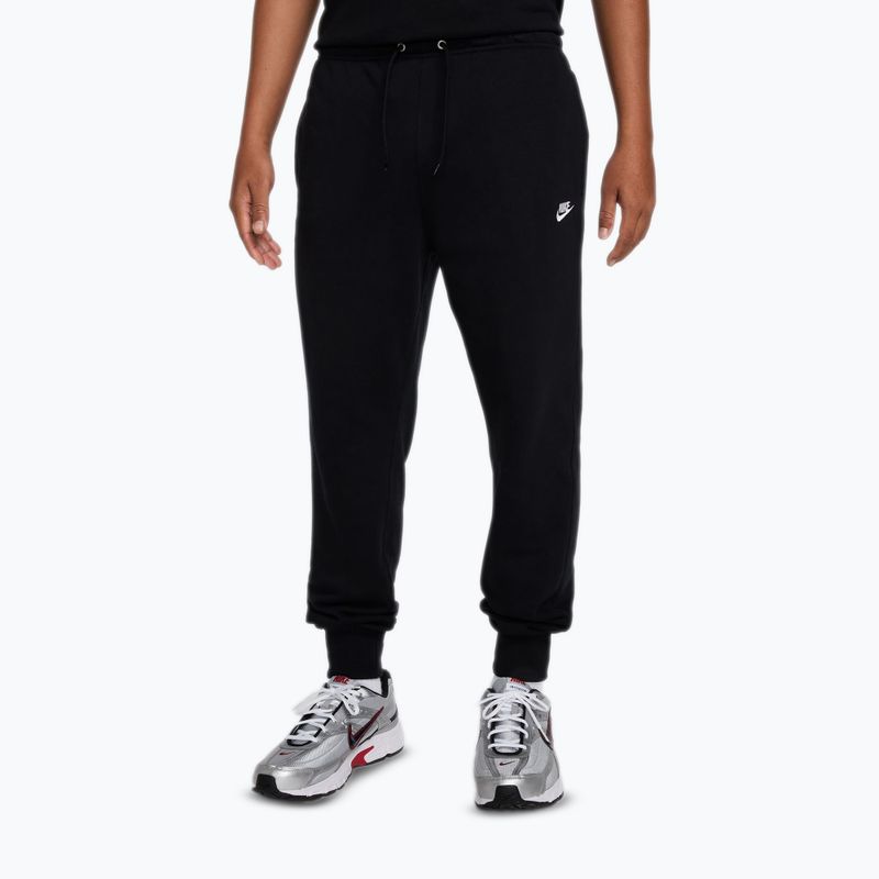 Pánské tepláky Nike Club French Terry Joggers black/black/white