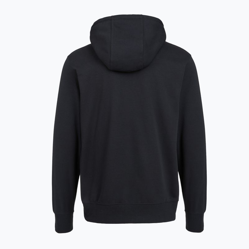 Pánská mikina Nike Club French Terry Pullover Hoodie black/black/white 9