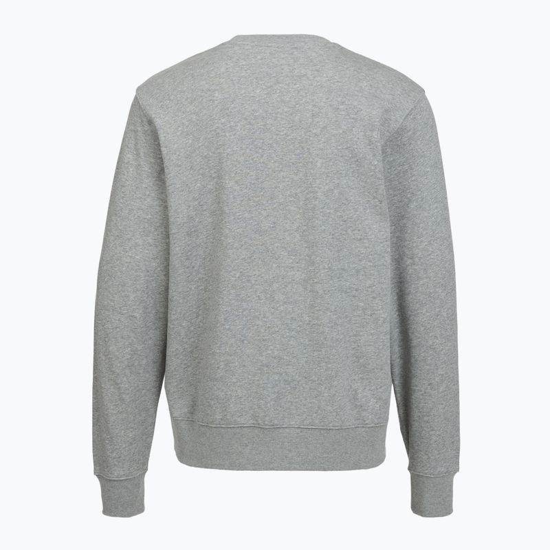 Pánská mikina Nike Club French Terry Crew dark grey heather/white 7